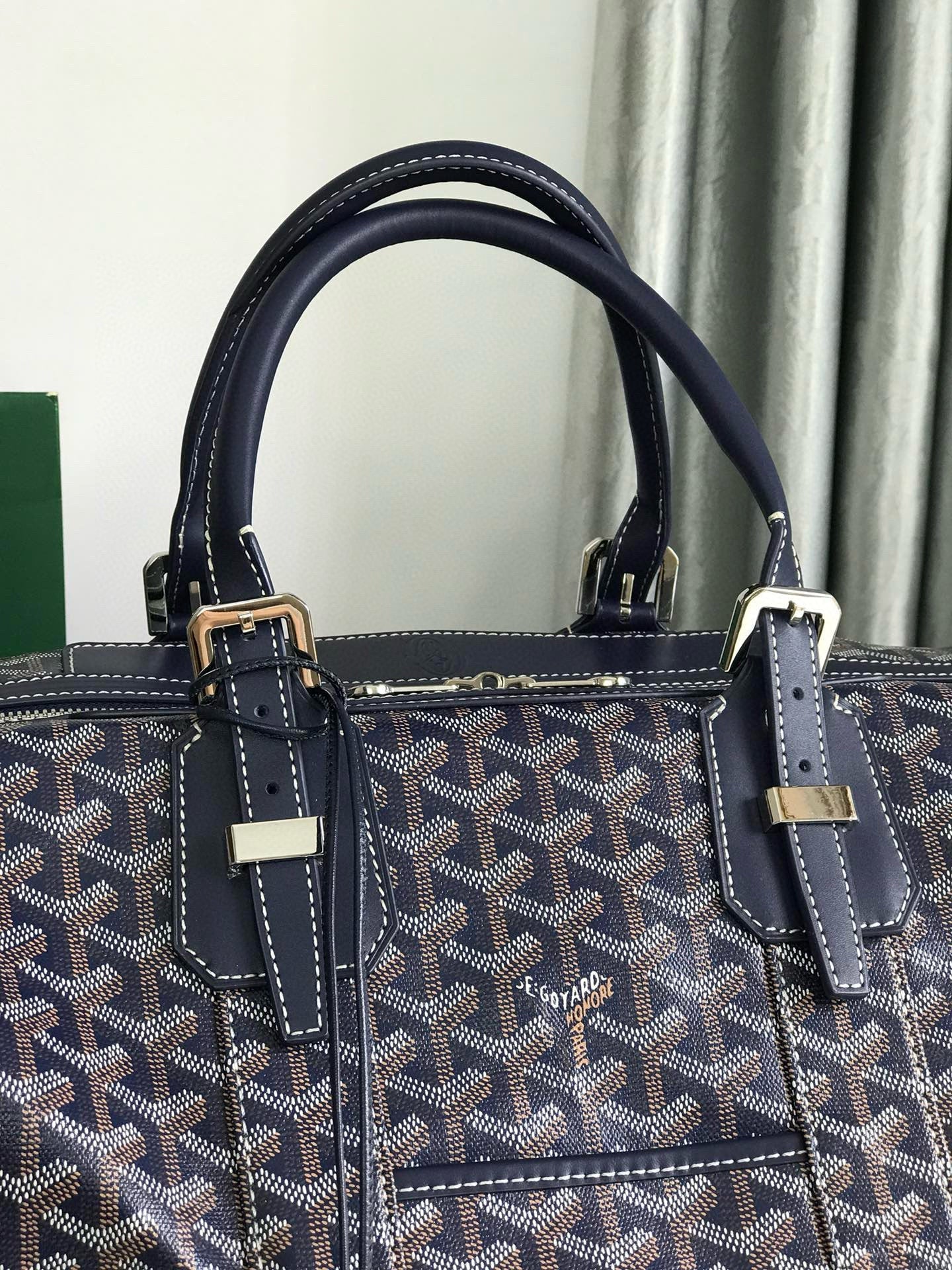 Goya Navy Blue Boeing 45 Travel Bag