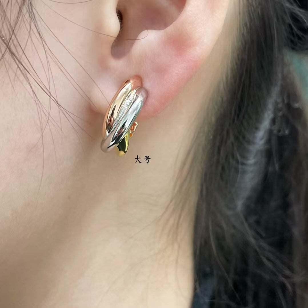 LARGE TRINITY EARRINGS