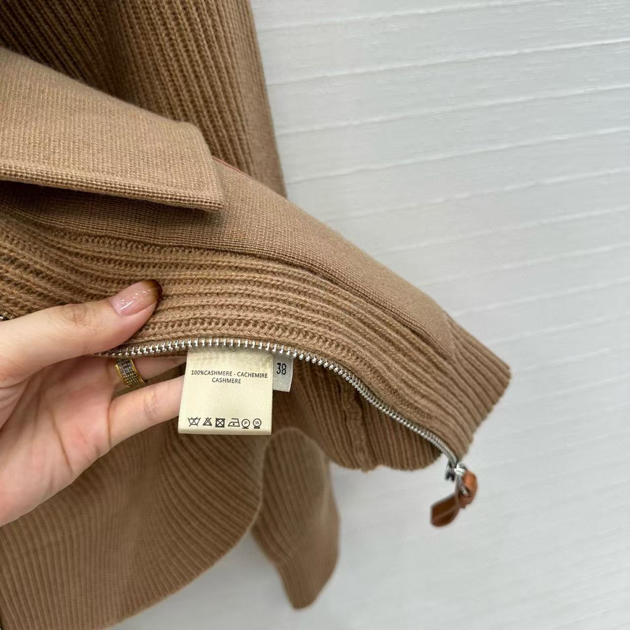 HM 25 Jacket Brown Wool 02650