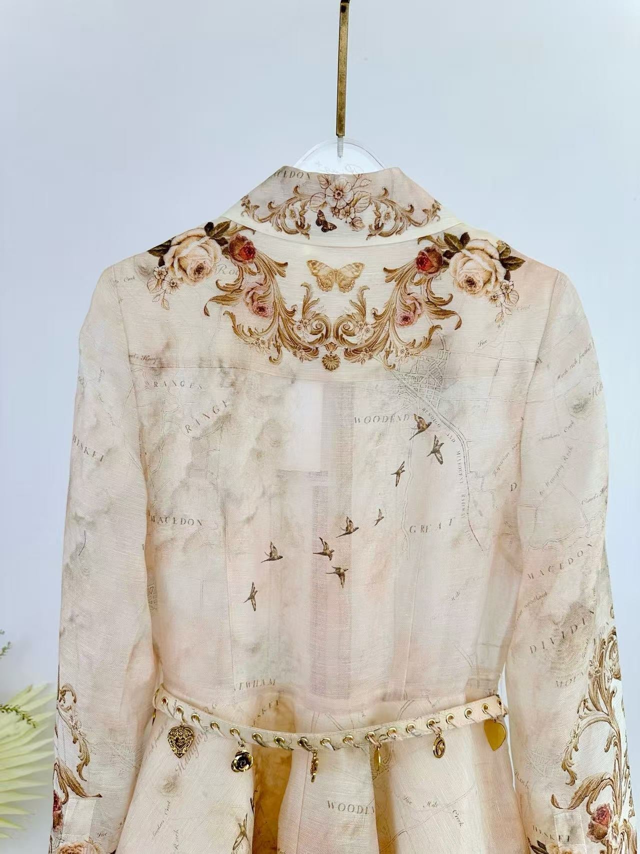 Zimmermann Memento Buttoned Mini Dress