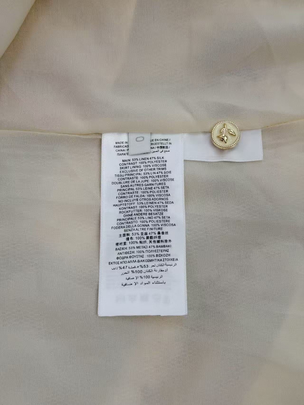Zimmermann Memento Buttoned Mini Dress