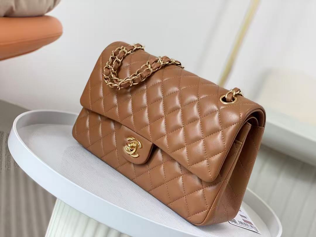 CC 26s Classic 11.12 Handbag Camel Lambskin