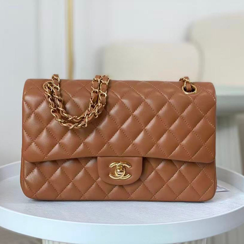 CC 26s Classic 11.12 Handbag Camel Lambskin