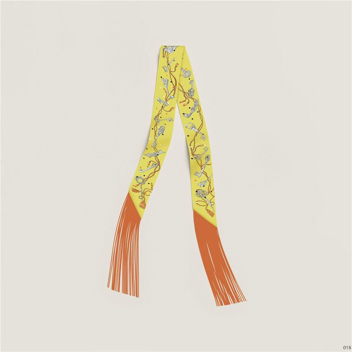 HM 26s Ex-Libris Twilly Scarf  5 x 86 cm