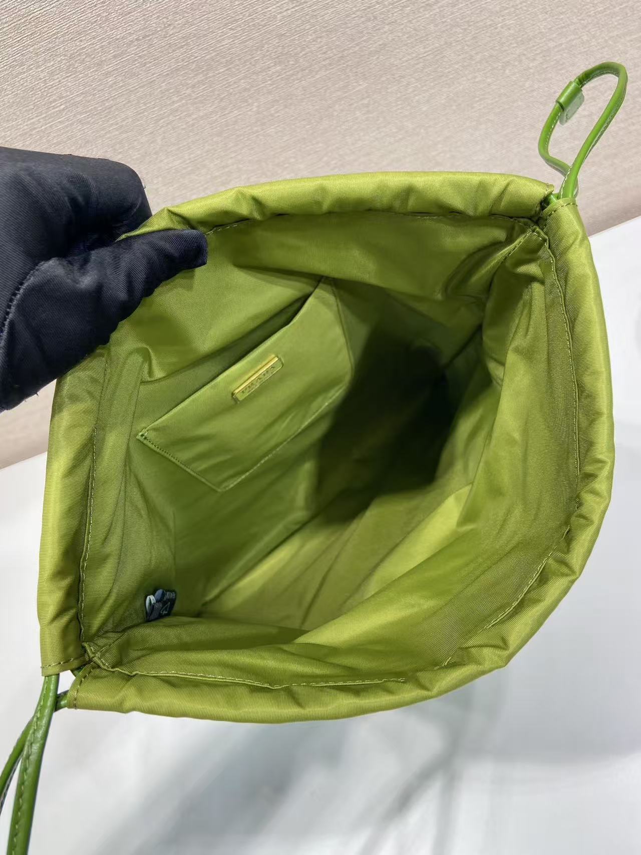 Prada 26s Wish Pouch Re-Nylon