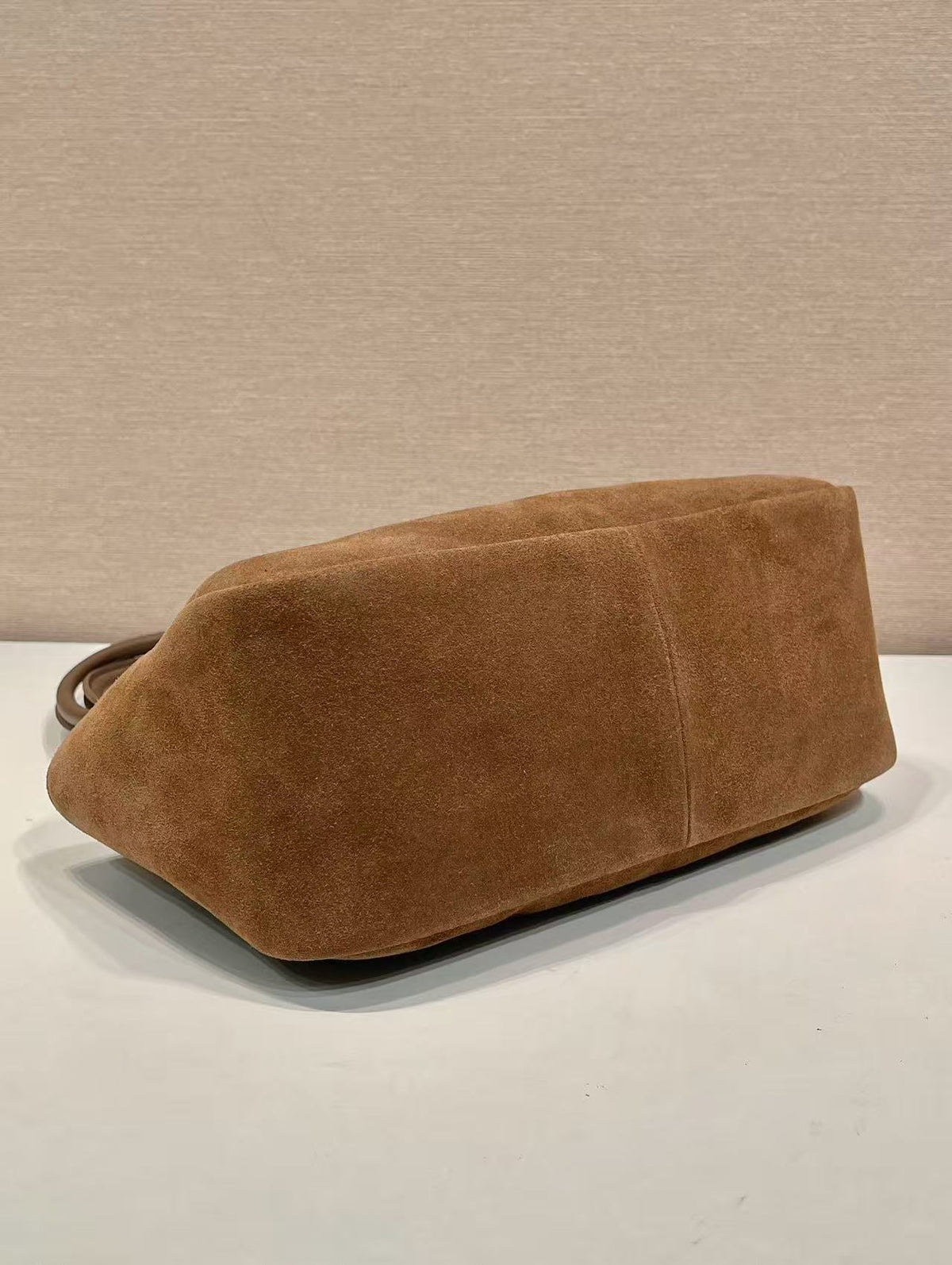 Prada 26s Medium Darling Brown Suede