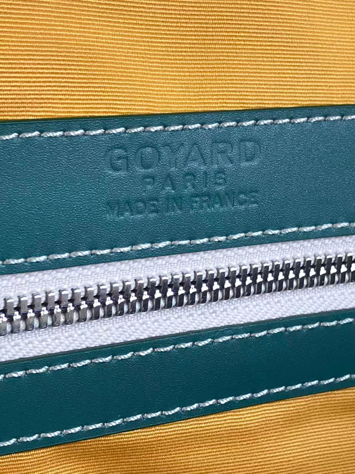 Goyard 26s Boeing Duffle Bag Green Canvas