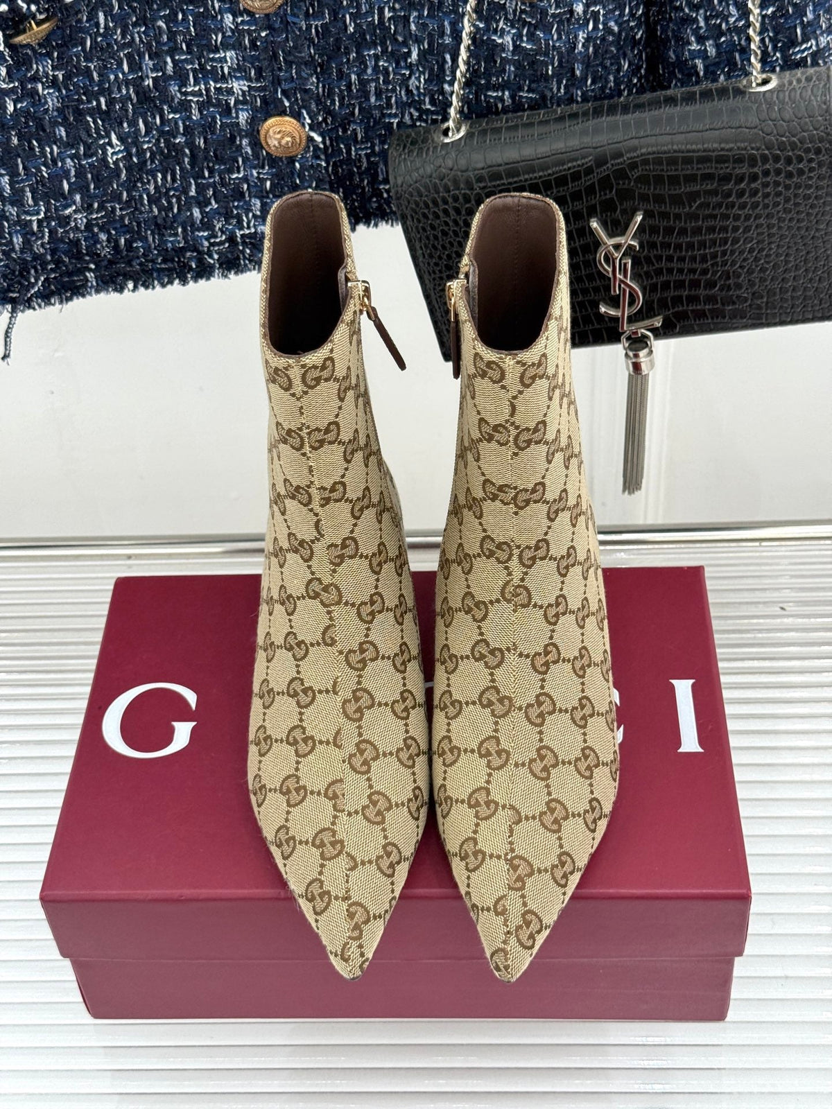 GG 26s Women's Bombshell Bootie Sand Brown Canvas