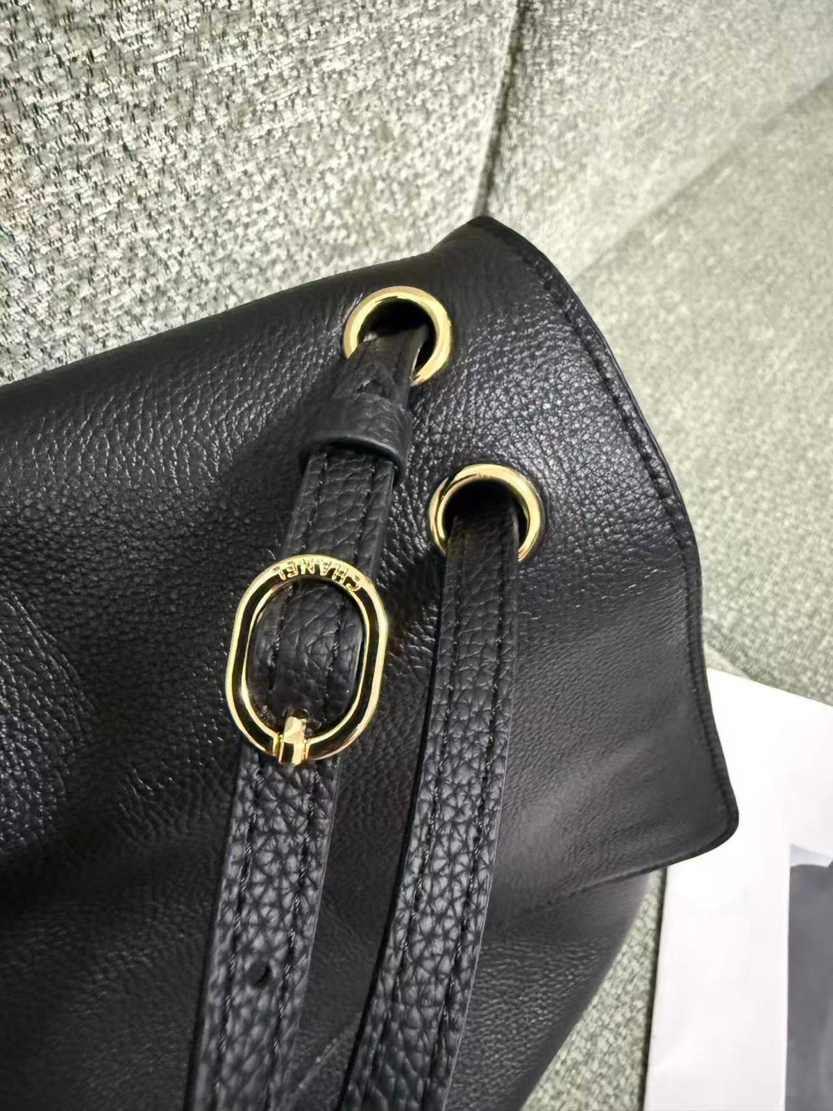 Chanel 2026 Maxi Flap Bag 38.5cm Black Calfskin GHW