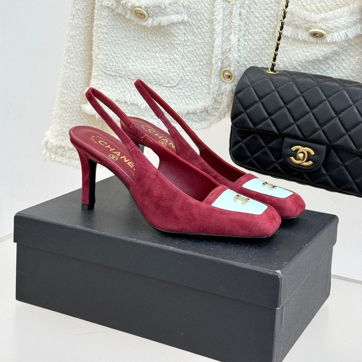 CC 26s Classic Slingbacks 8.5cm Suede 996787
