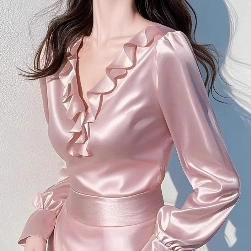 Blouse Design Satin