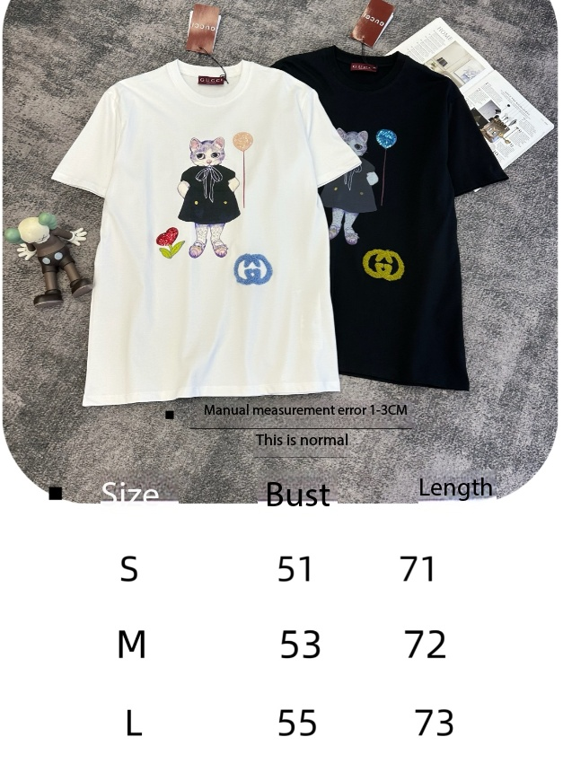 GG SS26 Short-Sleeve T-Shirt Cotton 350758