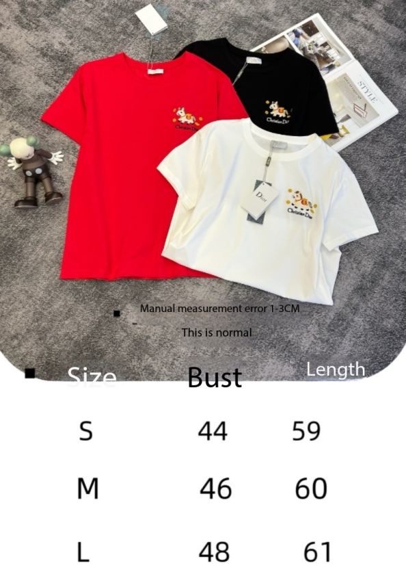 CD SS26 Year Of The Horse T-shirt Cotton 350685