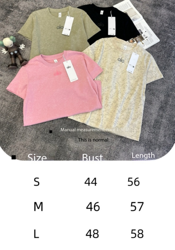 Alo SS26 Yoga Logo T-shirt Cotton 350617