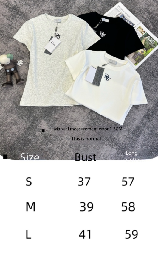 CD SS26 Clover Short-Sleeve T-Shirt Cotton 350585