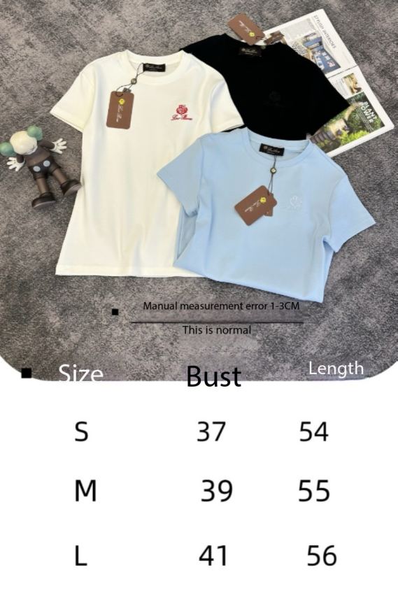 LP 2026 Logo Embroidered T-shirt Cotton 350581