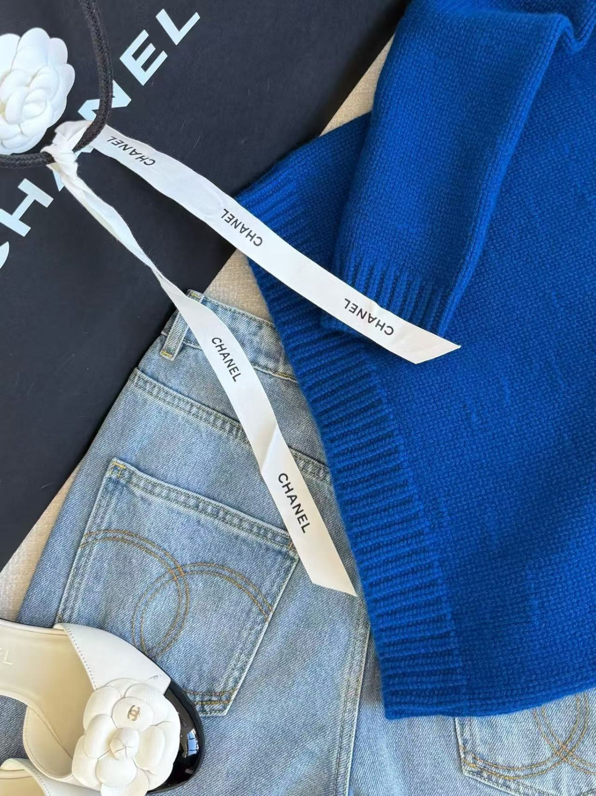 CC 26A Superman Sweater Blue Wool