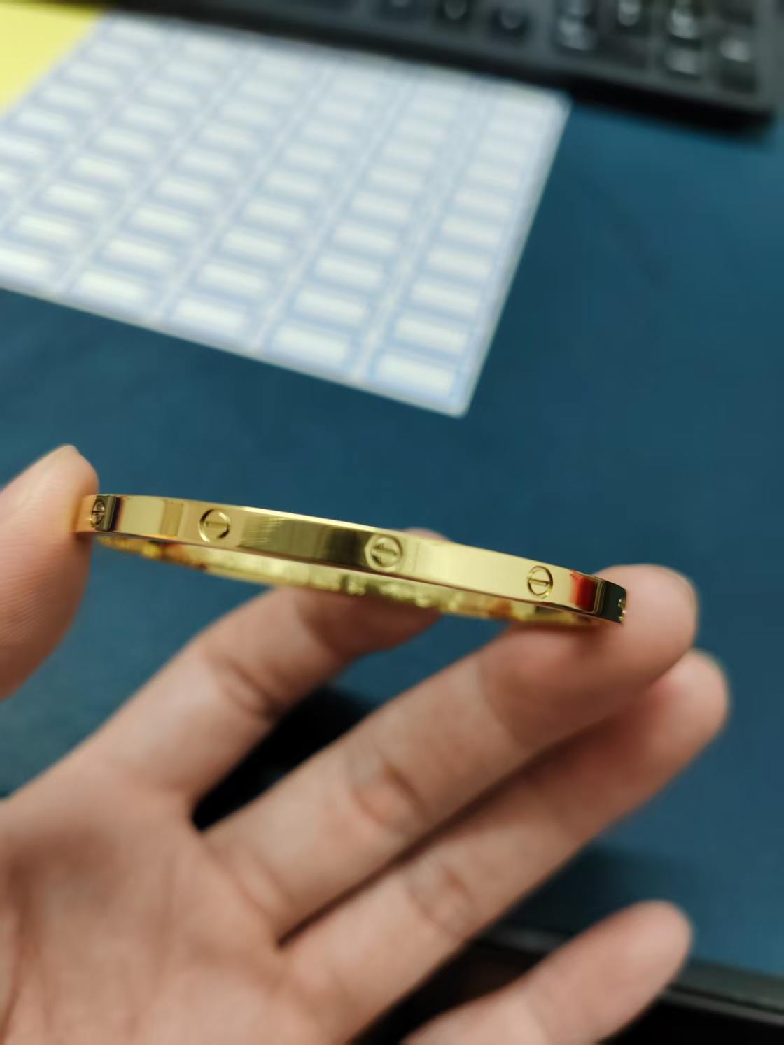 LOVE BRACELET 3.65MM GOLD