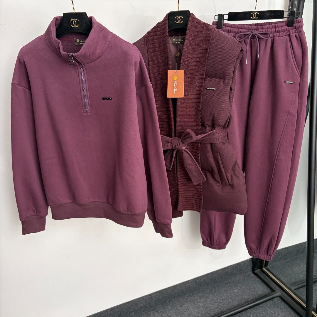 LP 26s Three-piece Belted Vest Tracksuit 983