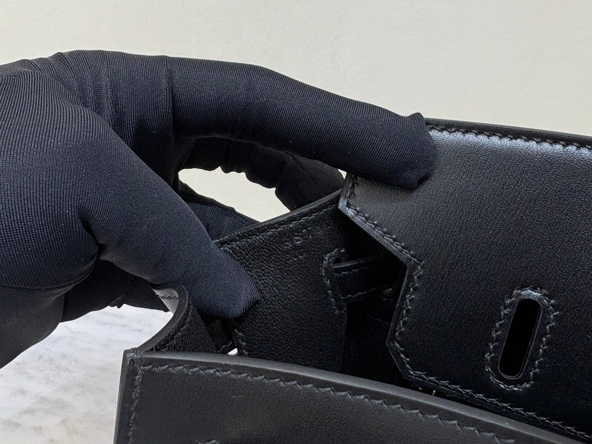 High-end Hermes 2026 Birkin 25cm Black Box Calf Leather