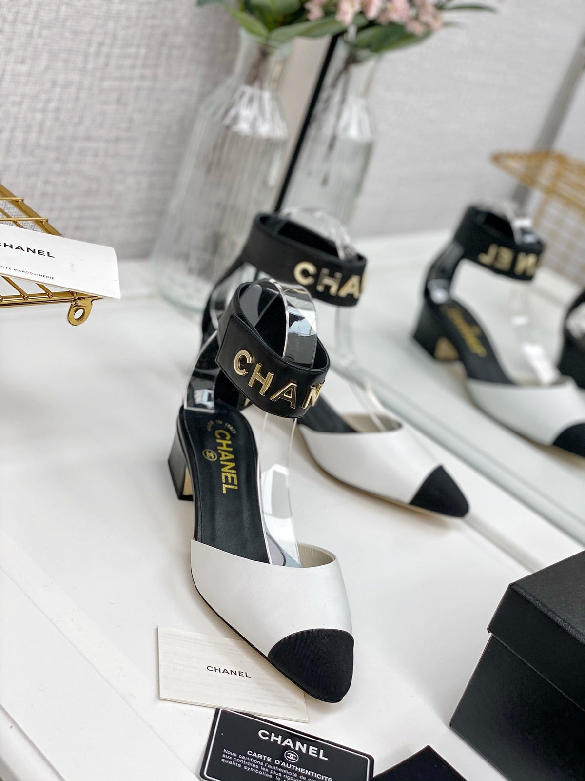 Chanel 2026 D'Orsay Pumps 40mm Lambskin 162280