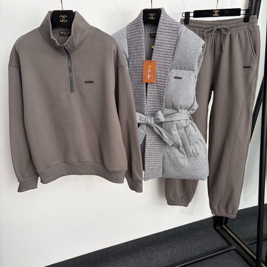 LP 26s Three-piece Belted Vest Tracksuit 986