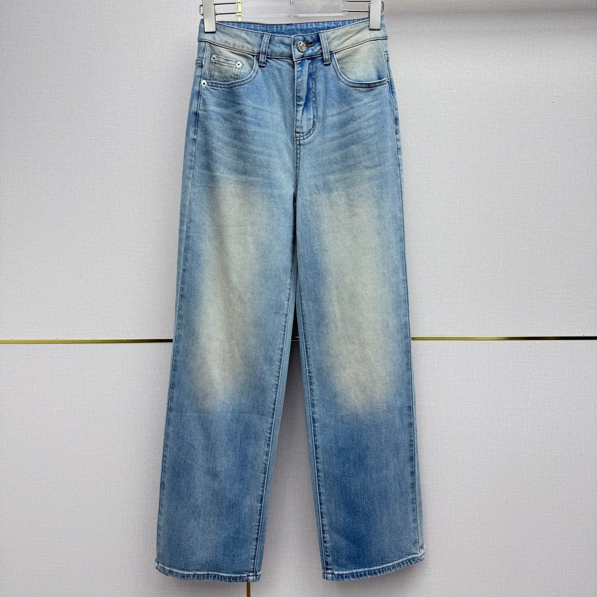 Dior 2026 Straight Leg Jean Blue Cotton 396793