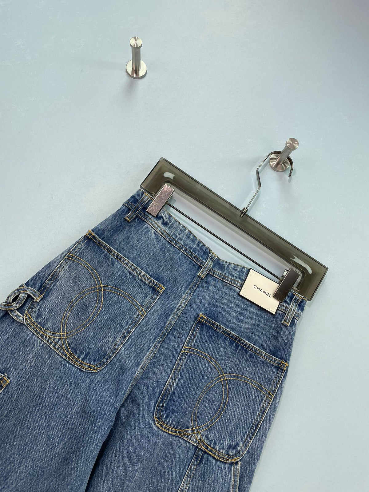 Chanel 26S Wide-Leg Jeans 1536