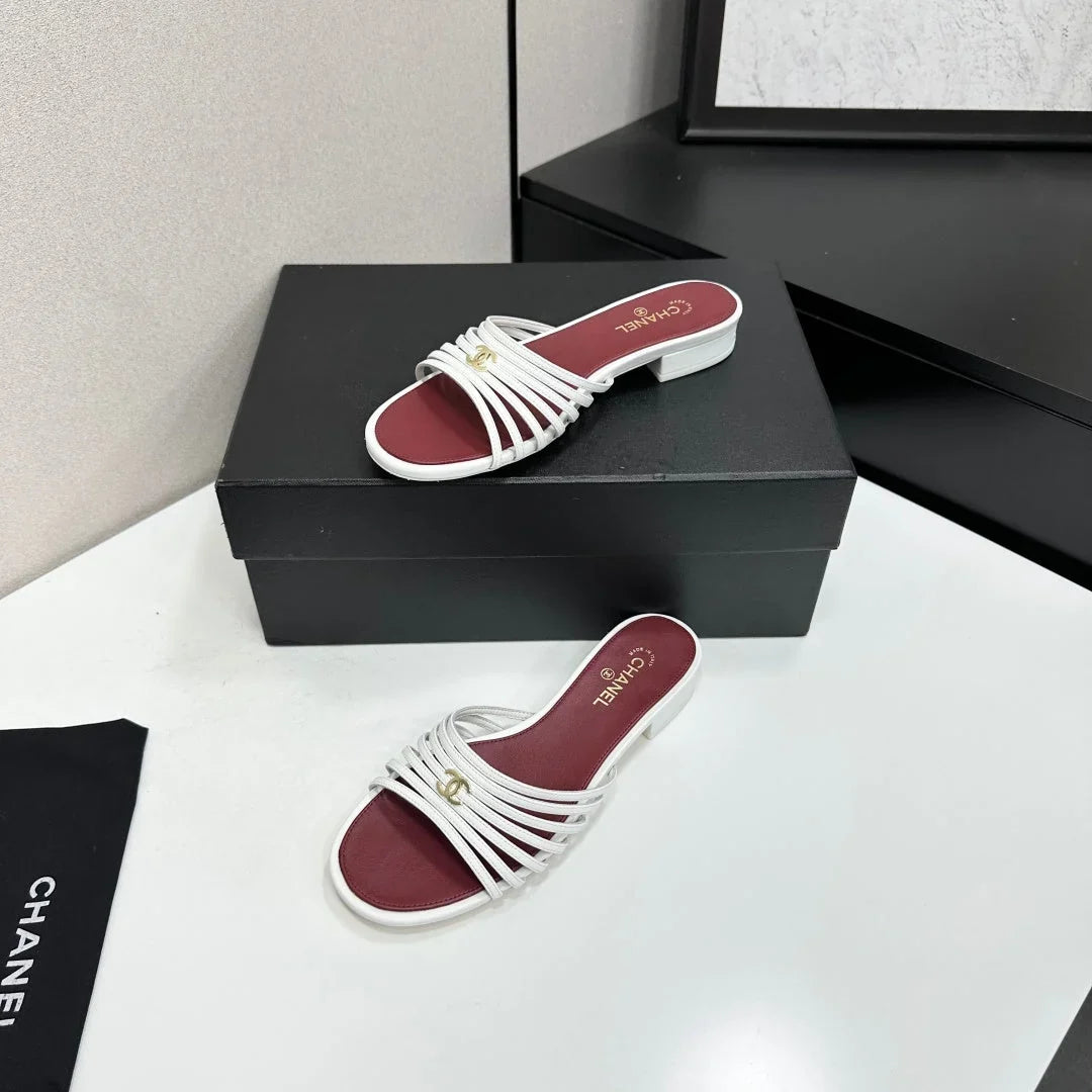 Chanel 2026 Strappy Sandal Flat Calfskin 894918