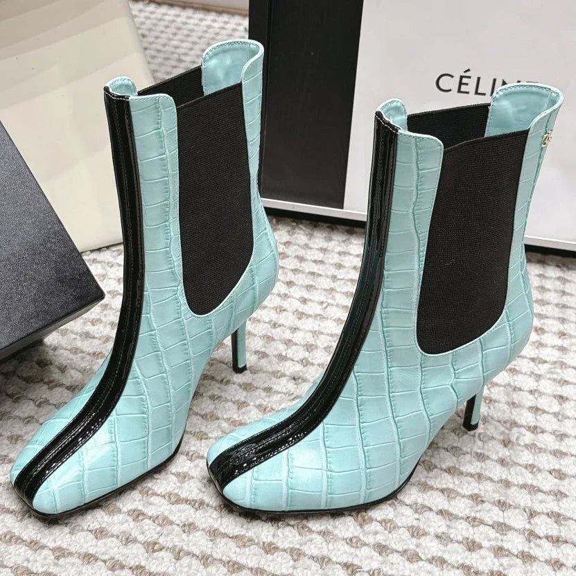 Chanel 2026 Boots 85mm Patent Calfskin 930660