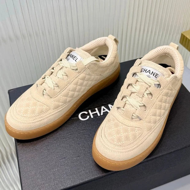 Chanel 2026 26A Quilted Sneakers Suede 986957