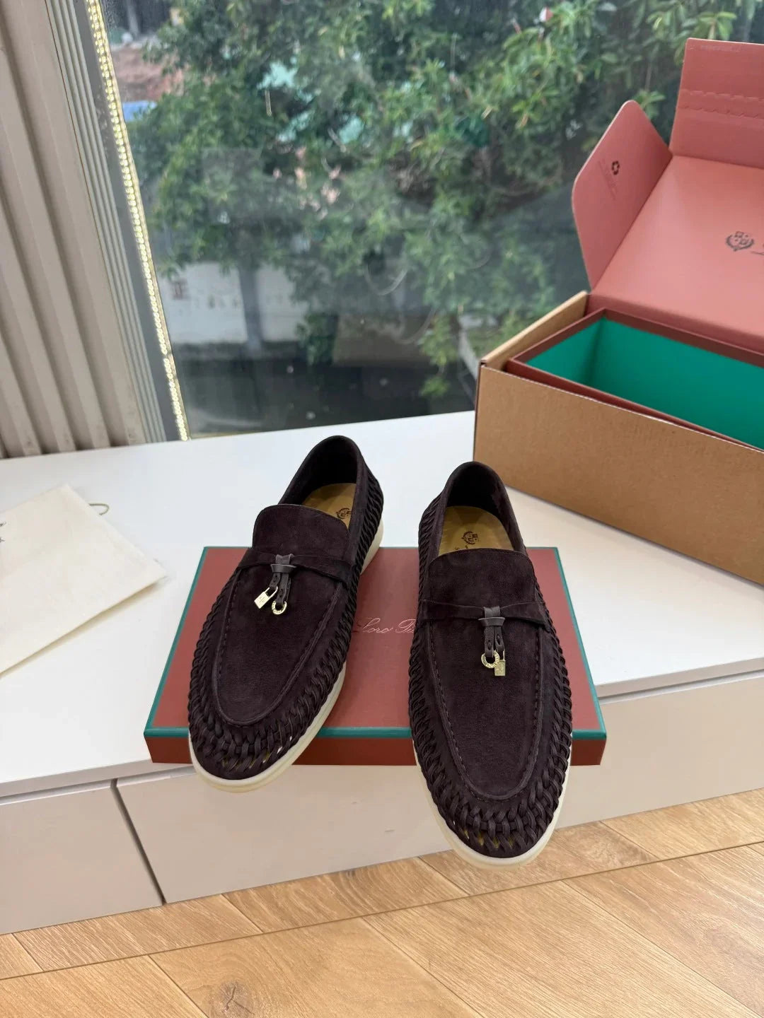 Loro Piana 2026 Summer Charm Walk Loafer Suede 234881