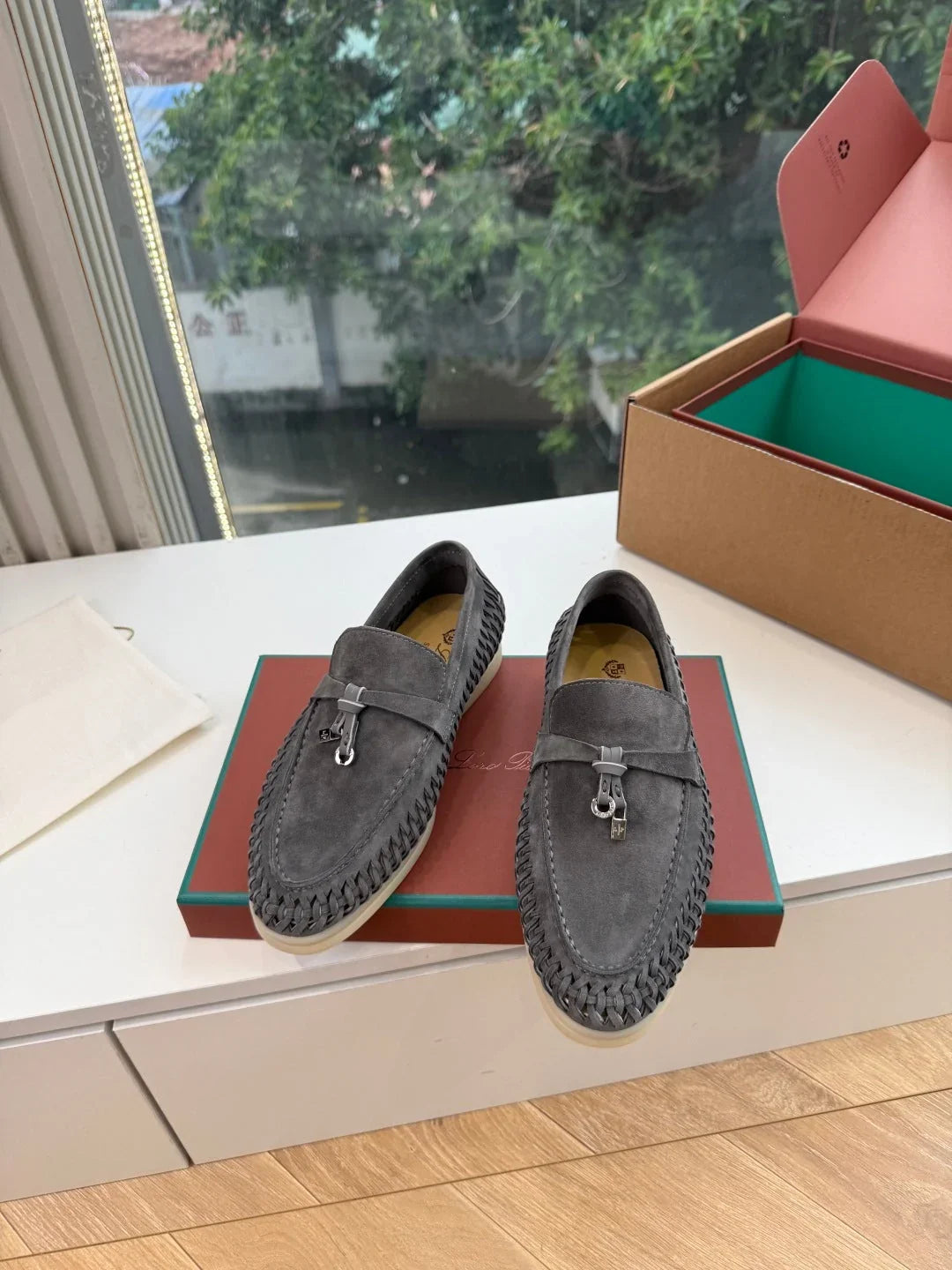 Loro Piana 2026 Summer Charm Walk Loafer Suede 234881