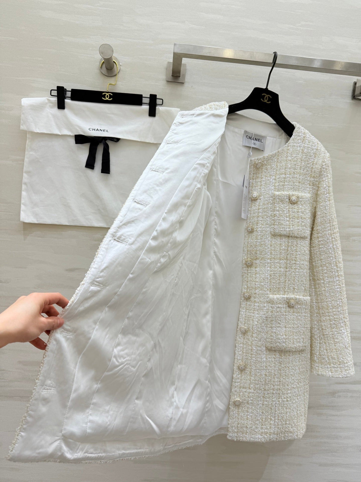 Chanel 26s Wool Dress 928