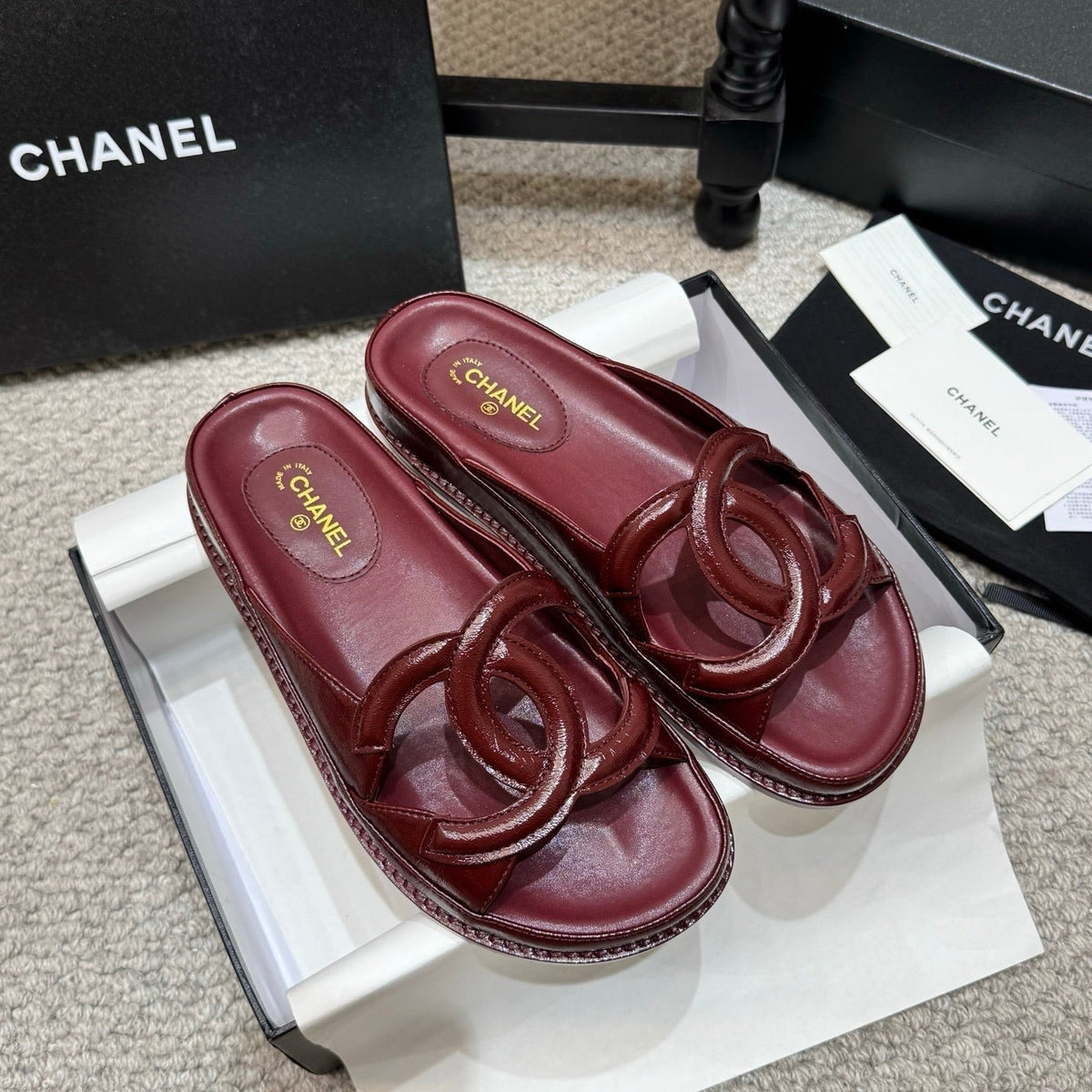 CC Classic Summer Beach Sandals Cowhide 157338