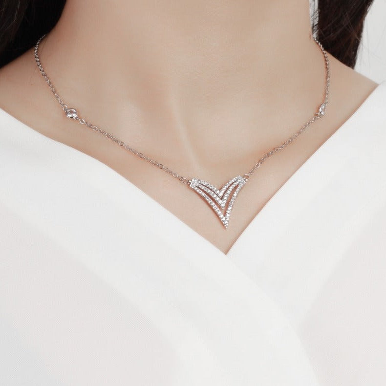 Messika Heart Diamond Necklace