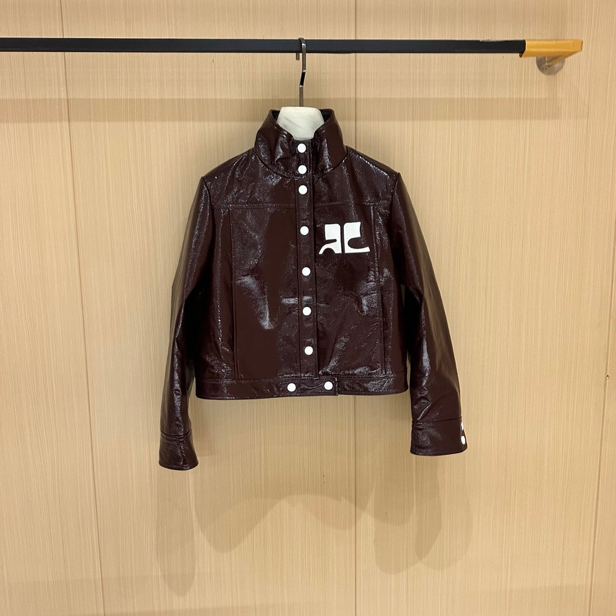 AC Reedition Vinyl Jacket Burgundy Sheepskin