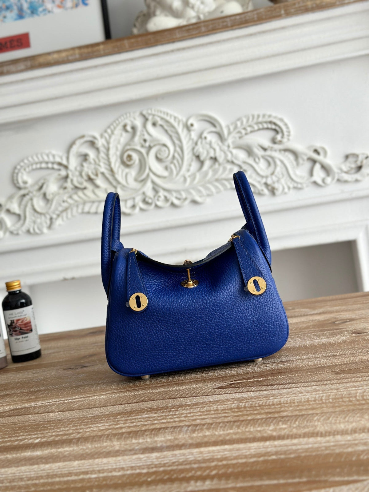 High-end Hermes 2026 Lindy Bag 19cm Togo Leather 4