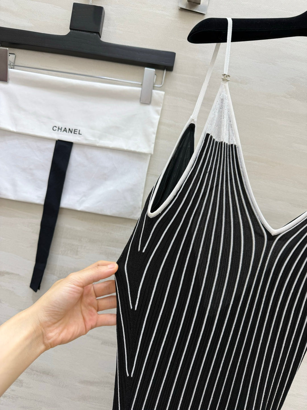 Chanel 26s Maxi Slip Dress 1686