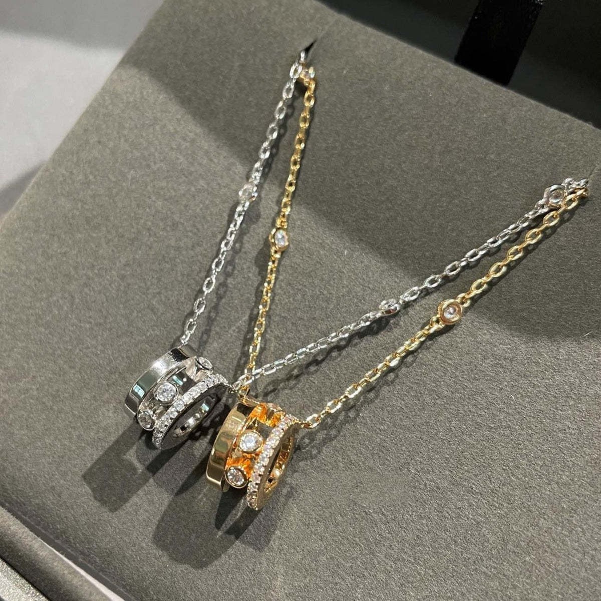 Messika Chain Move Romane Pendant Necklace