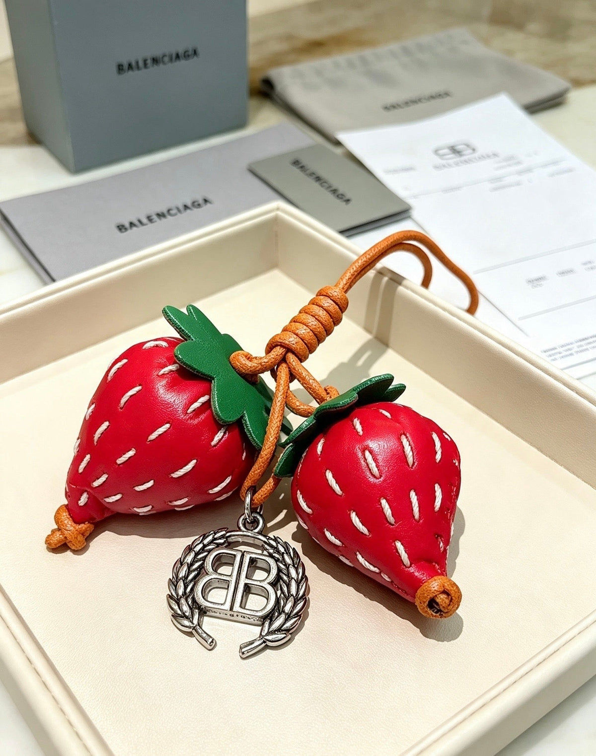 Balenciaga Strawberry Charm
