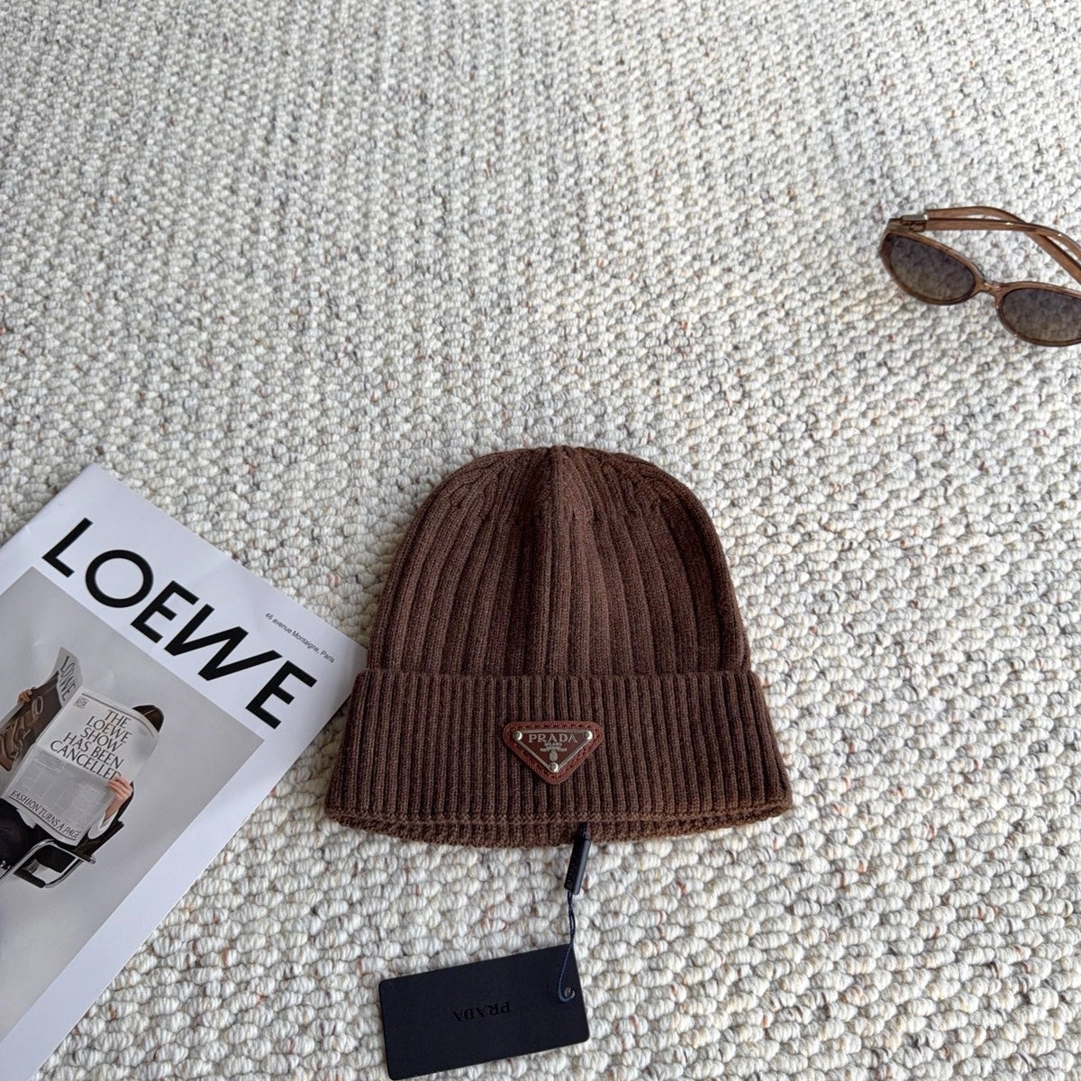 Prada Wool Hat 477736
