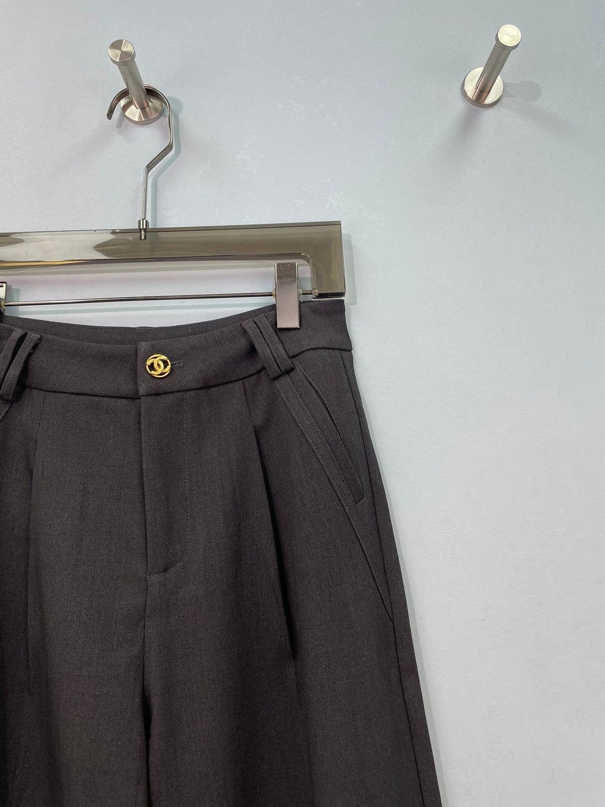 Chanel 26S Wide-Leg Trousers 1537
