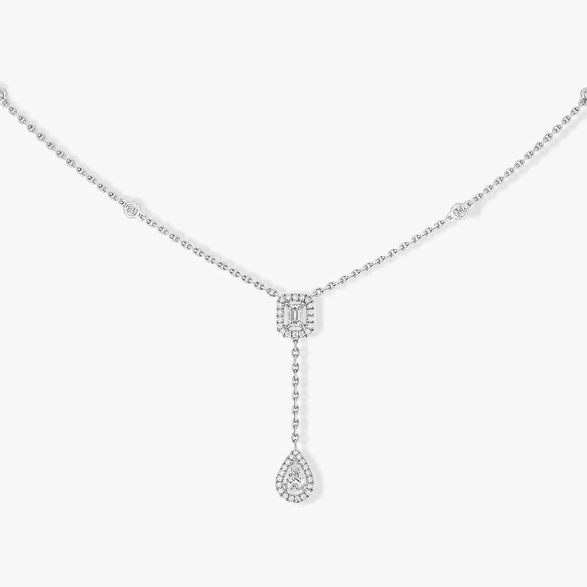 Messika My Twin Cravate Diamond Necklace