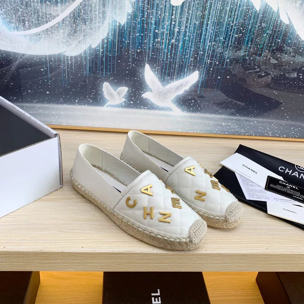 Chanel 2026 Summer Espadrille Shoes Patent Leather 825058