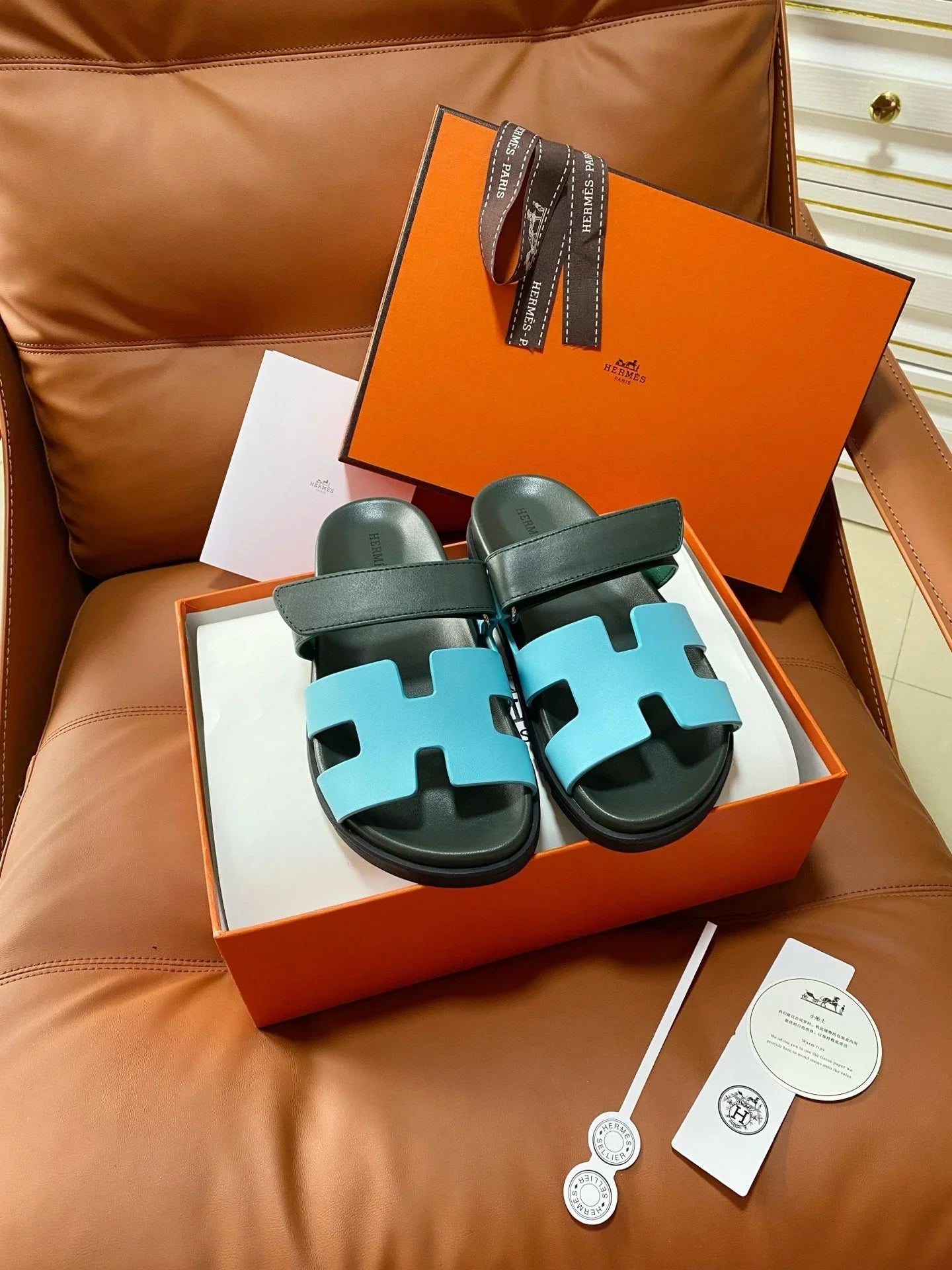 Hermes 2026 Chypre Sandal Calfskin 664459