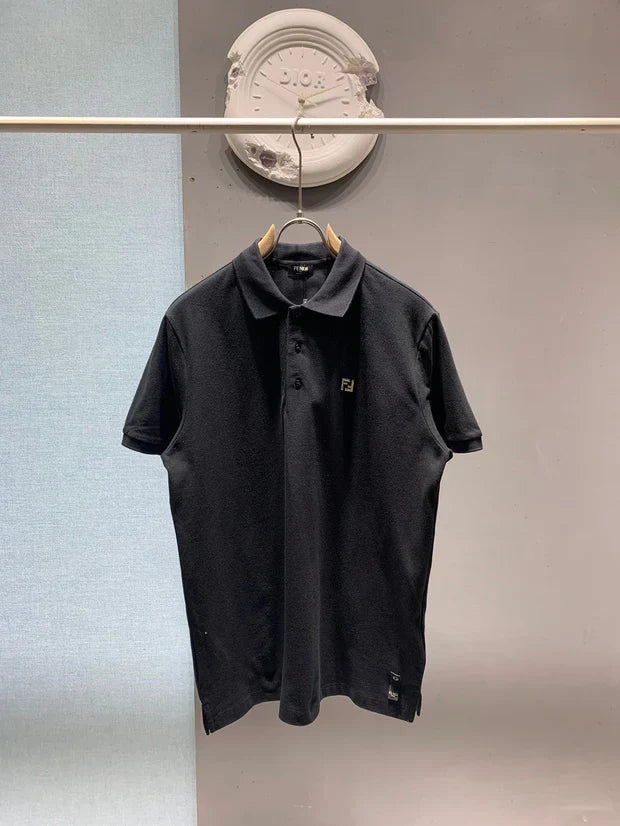 Fendi 2026 Men's Polo Shirt Cotton Fabric 801524