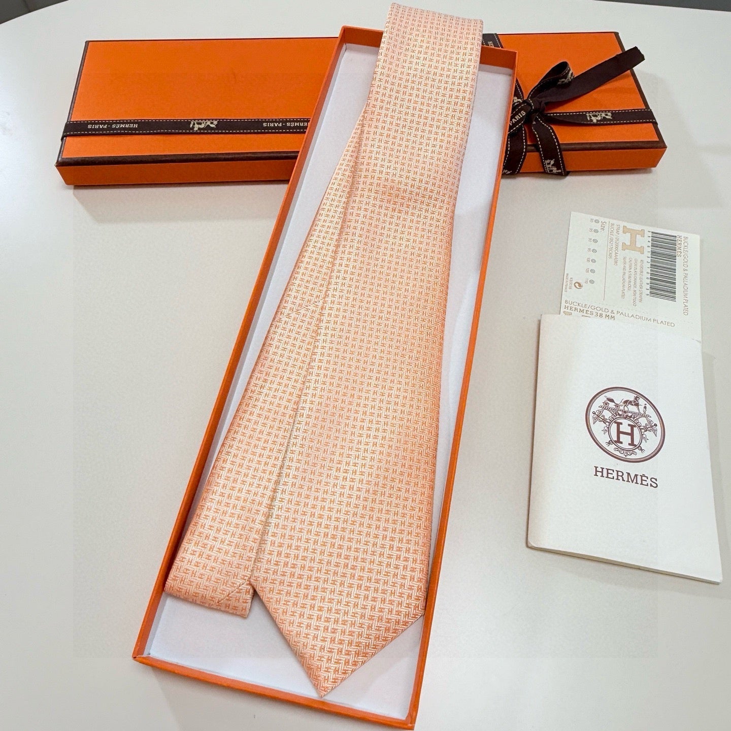 HM Men's Ties Twill Silk 437499