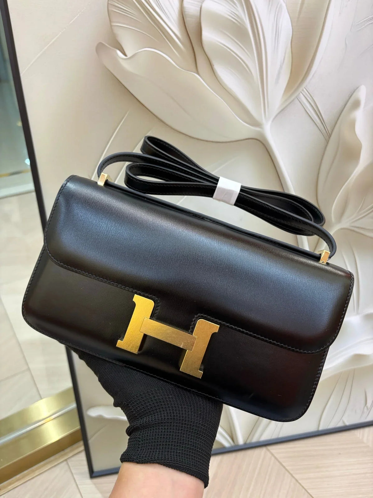 High-end Hermes 2026 Constance Elan 24cm Bag Epsom Leather 1