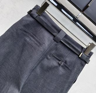 CD 26 Belted Shorts Gray in Polyester 378688